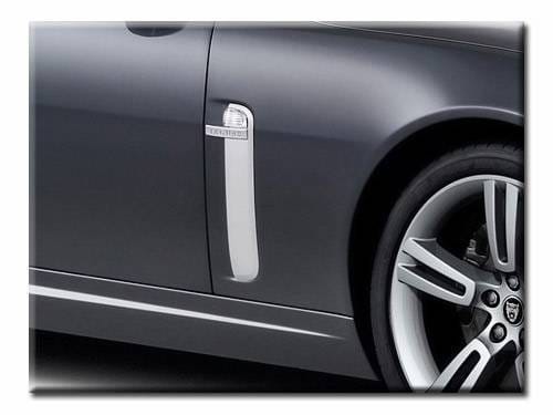 Chrome Fender Louvers - Set