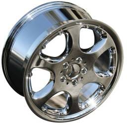 18 inch Chrome Aero - 4 wheel set
