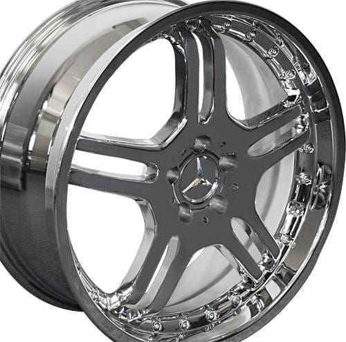 20 Inch X3 Chrome - 4 Wheel Set
