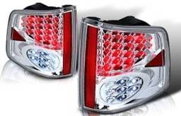 Chevrolet S10 WinJet LED Taillight - Chrome & Clear - WJ20-0008-01