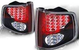 Isuzu Hombre WinJet LED Taillight - Black & Clear - WJ20-0008-04