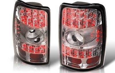 GMC Yukon WinJet LED Taillight - Chrome & Smoke - WJ20-0007-02