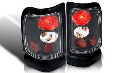 Dodge Ram WinJet Altezza Taillight - Black & Clear - WJ20-0012-04