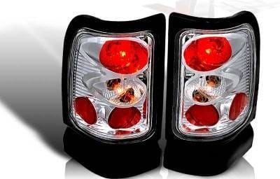 Dodge Ram WinJet Altezza Taillight - Chrome & Clear - WJ20-0012-01