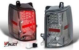 Jeep Grand Cherokee WinJet LED Taillight - Chrome & Smoke - WJ20-0038-02