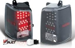 Jeep Grand Cherokee WinJet LED Taillight - Black & Smoke - WJ20-0038-05