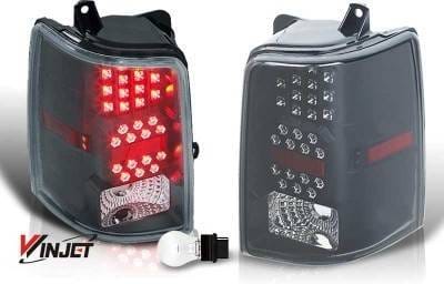 Jeep Grand Cherokee WinJet LED Taillight - Black & Smoke - WJ20-0038-05