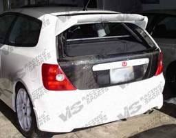 Honda Civic VIS Racing OEM Carbon Fiber Hatch - 02HDCVCHBOE-020C