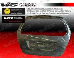 Honda Fit VIS Racing OEM Carbon Fiber Hatch - 07HDFIT4DOE-020C