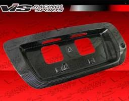 Honda Civic 2DR VIS Racing OEM Style Carbon Fiber License Plate Cover - 06HDCVC2DOE-LIC