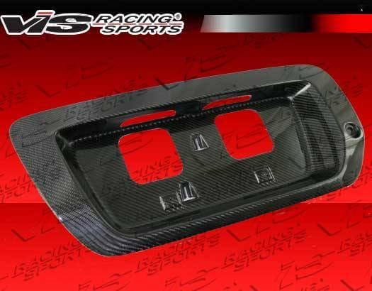 Honda Civic 2DR VIS Racing OEM Style Carbon Fiber License Plate Cover - 06HDCVC2DOE-LIC