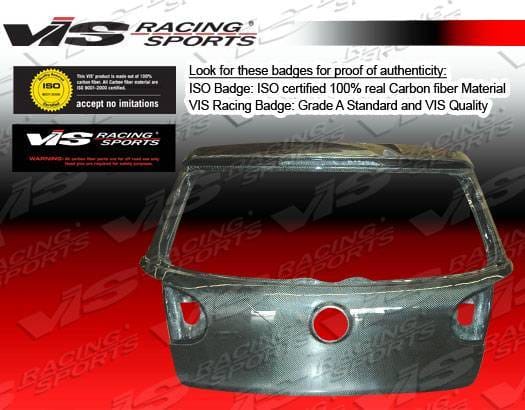 Volkswagen Golf VIS Racing OEM Carbon Fiber Hatch - 06VWGOF2DOE-020C