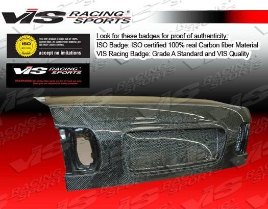 Honda Civic 4DR VIS Racing OEM Carbon Fiber Trunk - 92HDCVC4DOE-020C
