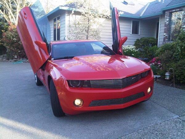 Chevrolet Camaro Vertical Doors Inc Vertical Lambo Door Kit - VDCCHEVYCAM10 thumbnail 4