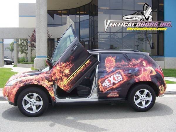 Nissan Murano Vertical Doors Inc Vertical Lambo Door Kit - VDCNMUR0307 thumbnail 4
