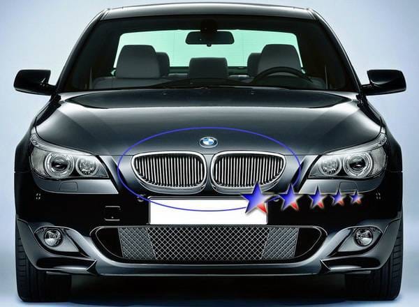 BMW 5 Series APS Billet Grille - Upper - Aluminum - W65522V