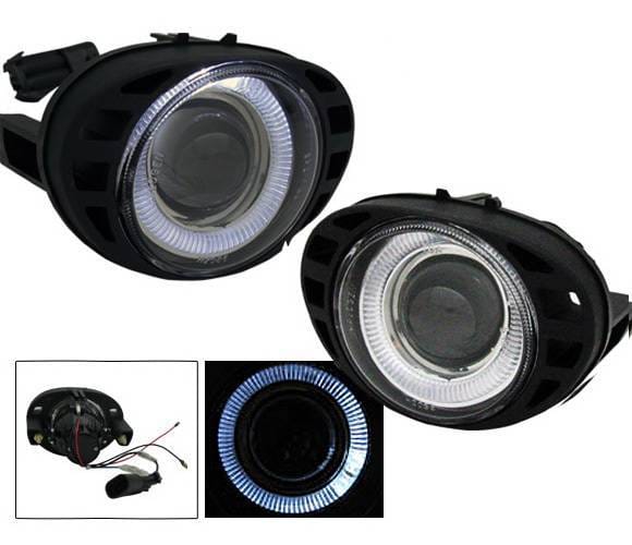 Plymouth Voyager 4CarOption Halo Projector Fog Lights - XT-FGPR-CRVN-9904