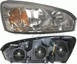 Clear Lense Headlights Amber Passanger Side