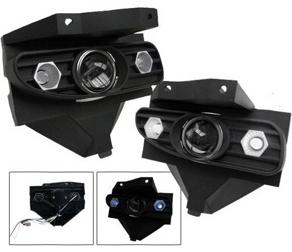 Ford Mustang 4CarOption Halo Projector Fog Lights - XT-FGPR-MST-9904