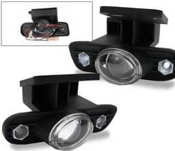 GMC Sierra 4CarOption Halo Projector Fog Lights - XT-FGPR-SIRA-9902
