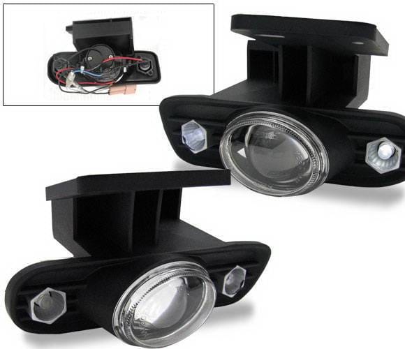 GMC Sierra 4CarOption Halo Projector Fog Lights - XT-FGPR-SIRA-9902