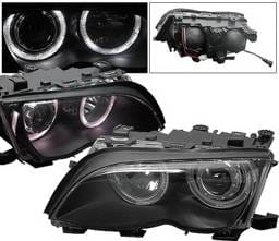 BMW 3 Series 4CarOption Halo Projector Headlights - XT-HLR-E4602054BC-2