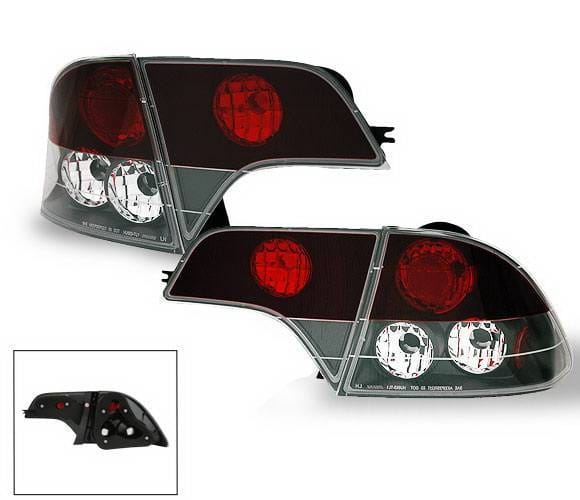 Honda Civic 4DR 4CarOption Altezza Taillights - XT-TLZ-CV06074BK-6