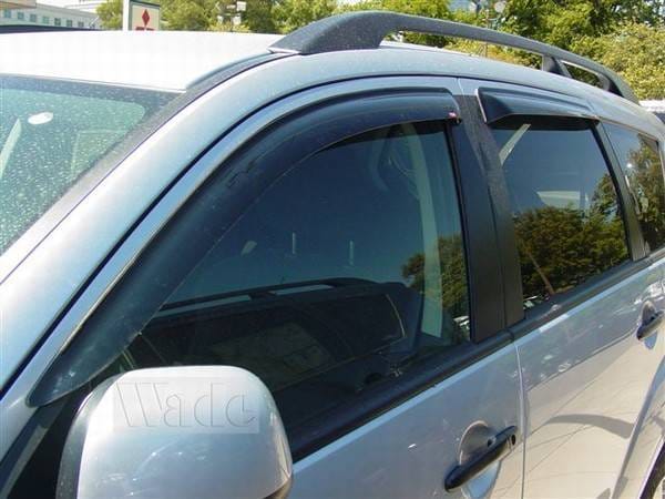 Wade Smoke In-Channel Wind Deflector 4PC - 66486
