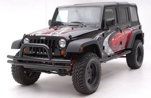 Jeep Wrangler Aries Tubular Bumper - Front - 3 Inch