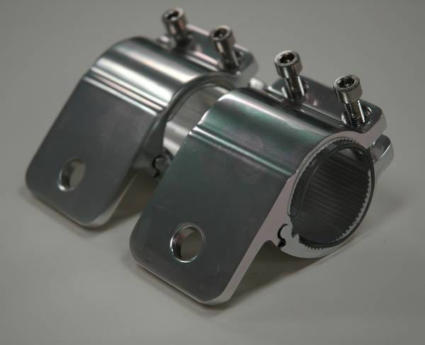 Toyota FJ Cruiser Aries Aluminum Light Tabs - Brushed