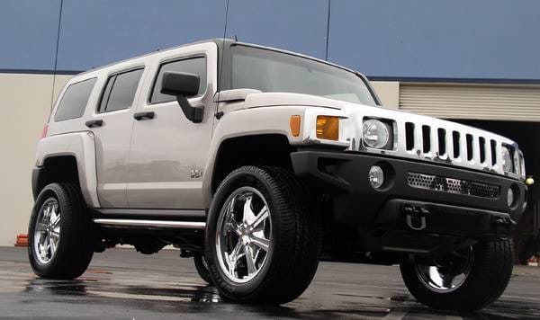 Hummer H3 Aries Rocker Cover - Stainless Steel