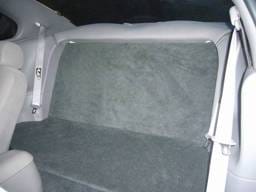 Ford Mustang Rear Seat Delete Kit - Black