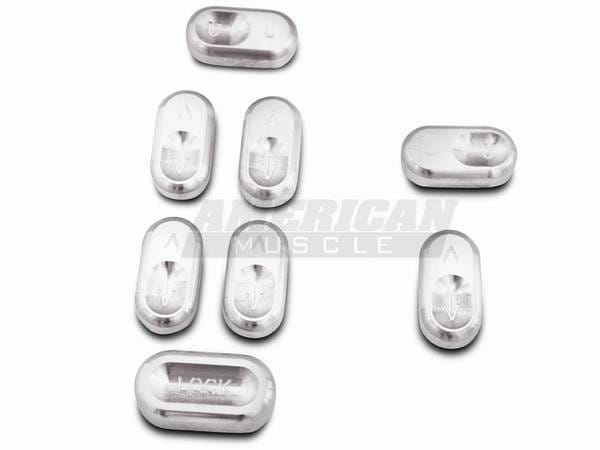 Ford Mustang Billet Window Switch Kit