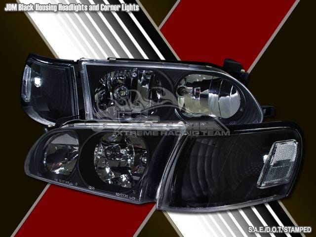 JDM Black Headlights - Signal