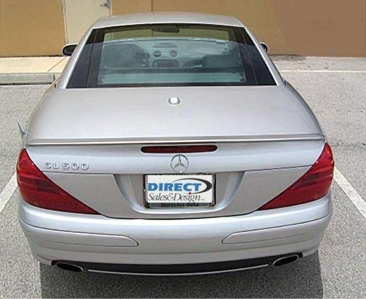 Rear Lip Spoiler Painted 744 Silver thumbnail 5