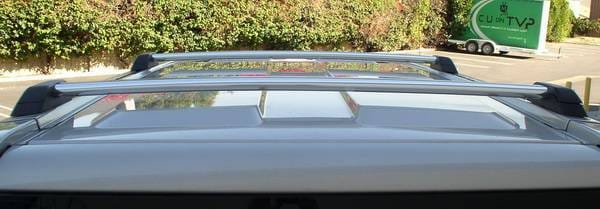 Hummer H3 Aries Roof Rack Cross Bars Silver