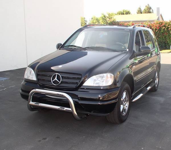 Mercedes-Benz ML Aries Sport Bar - Stainless Steel