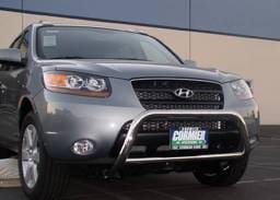 Hyundai Santa Fe Aries Sport Bar - Stainless Steel