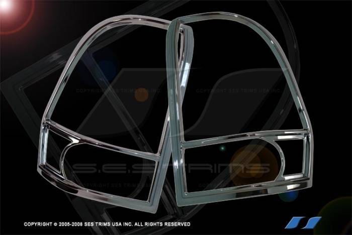 Chevrolet Trail Blazer SES Trim ABS Chrome Taillight Trim - TL126