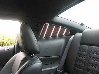 Ford Mustang Street Scene Generation 2 Side Window Louvers - 950-70749 thumbnail 3
