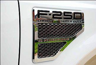 Ford Superduty Street Scene Factory Fender Vent Grille Inserts - 950-76768 thumbnail 3