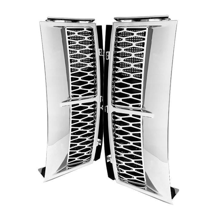 Land Rover Range Rover Spyder Side Fender Vent - Chrome - ACC-FC-LRRR03