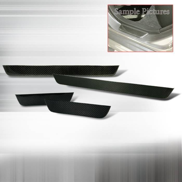 Scion xB Spec-D Door Step Sill Carbon - DRS-XB03CF