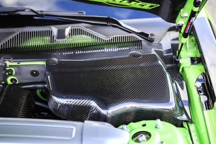 Ford Mustang TruFiber Carbon Fiber LG71 Battery & Master Cyclinder Cover TC010-LG71 thumbnail 2