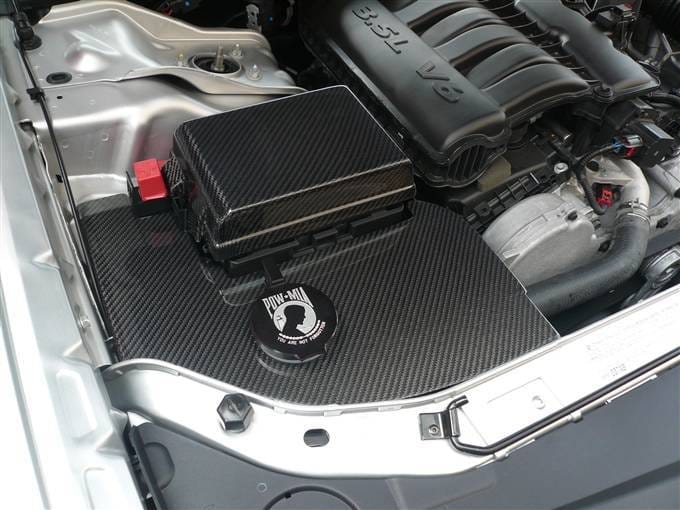 Dodge Charger TruFiber Carbon Fiber LG65 Fuse Box Cover TC010-LG65