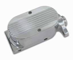 SSBC Billet Aluminum Dual Bowl Master Cylinder - GM Mount and Finned Cap - A0467-2