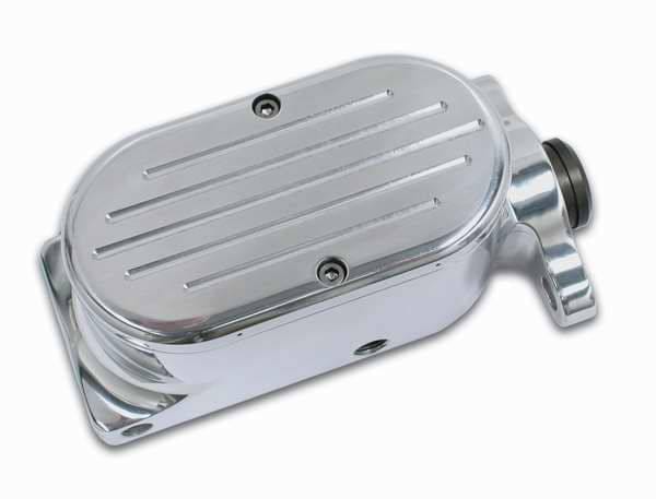 SSBC Billet Aluminum Dual Bowl Master Cylinder - GM Mount and Ball Milled Cap - A0469-5