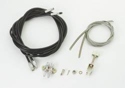 SSBC Universal Emergency Parking Brake Cable with Rubber Housing - 1228