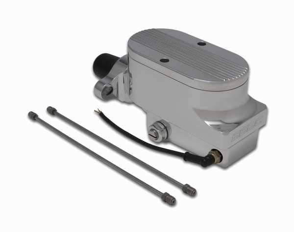 SSBC Combo Billet Aluminum Dual Bowl Master Cylinder with Finned Cap - A0474-2