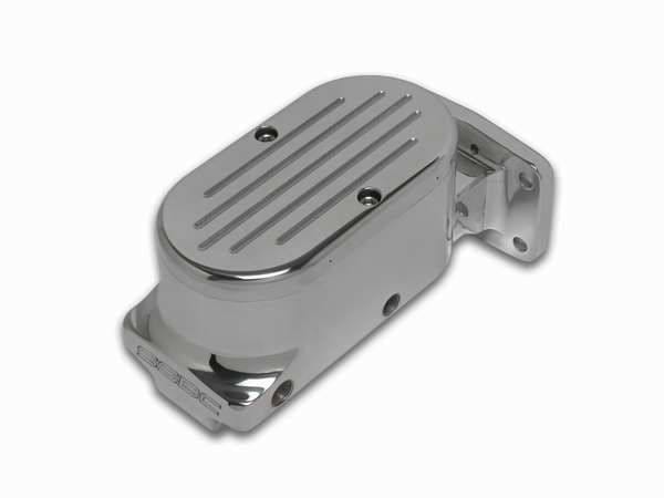 SSBC Billet Aluminum Dual Bowl Master Cylinder - Mopar Mount and Ball Milled Cap - A0471-5